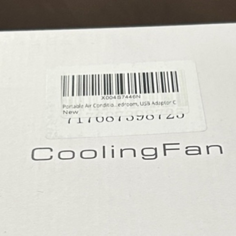 Cooling Fan Portable Air Conditioner for Small Spaces from Amazon NEW - Picture 4 of 6